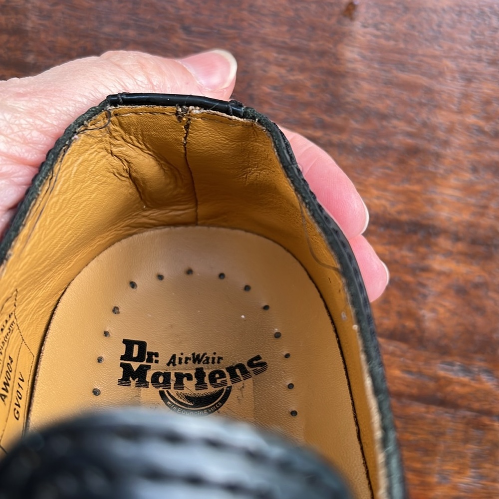 Dr. Martens Black Double-Strap Platform Mary Jane Shoes - Picture 11 of 11
